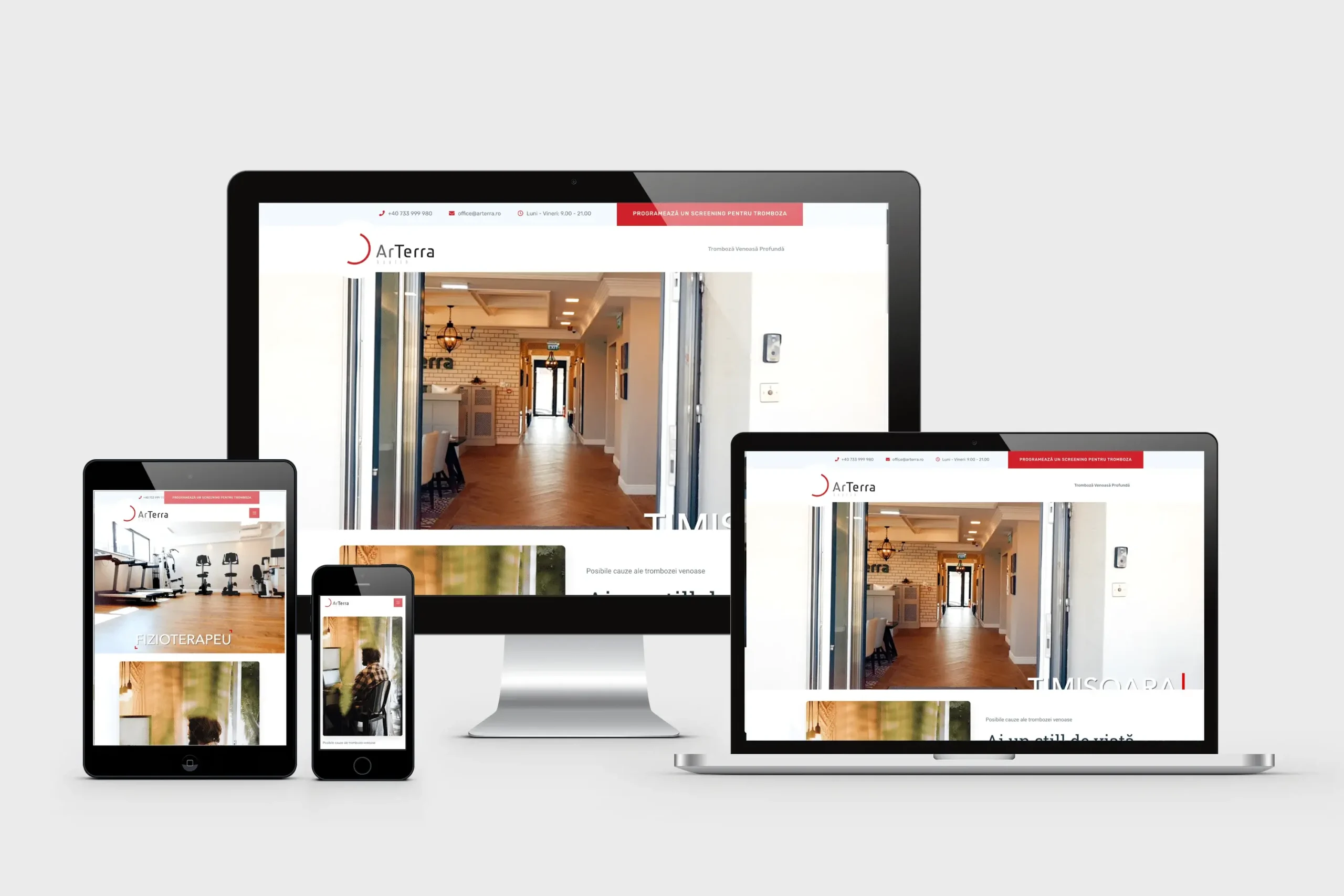 Web Design ArTerra Health
