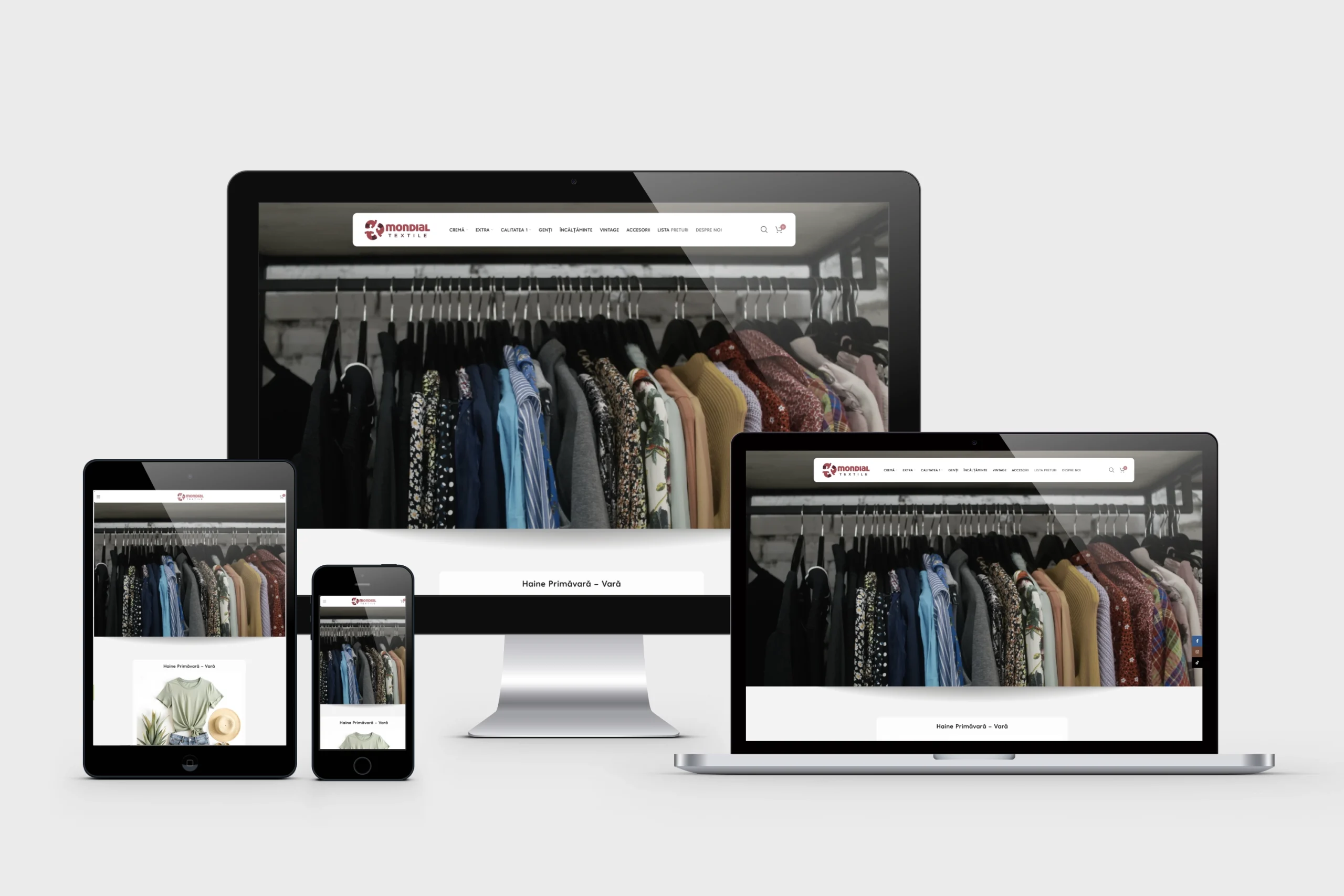 Magazin online Mondial Textile — categorii haine second-hand angro pe calitati
