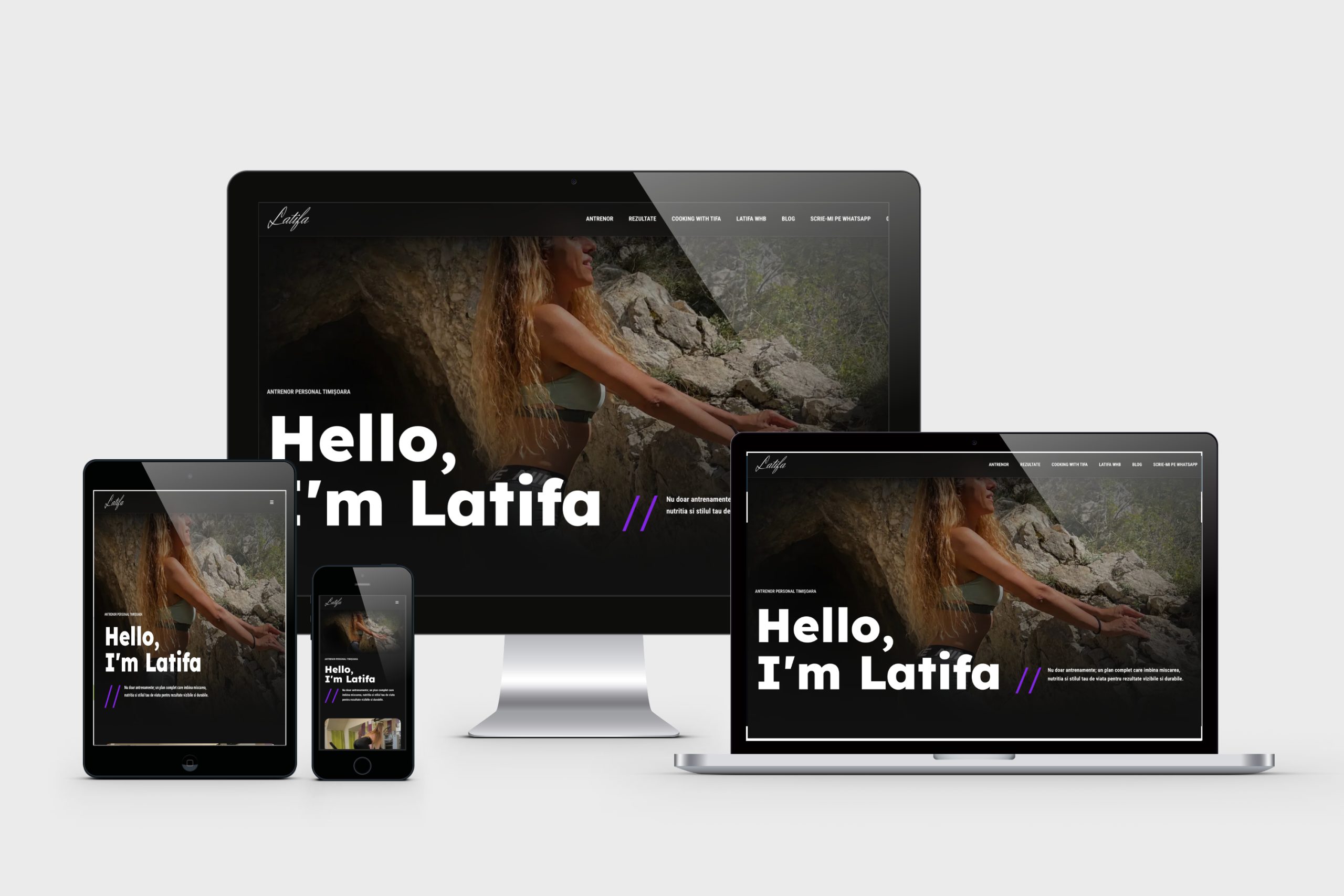 Latifa El Gamal - Web Design Timisoara