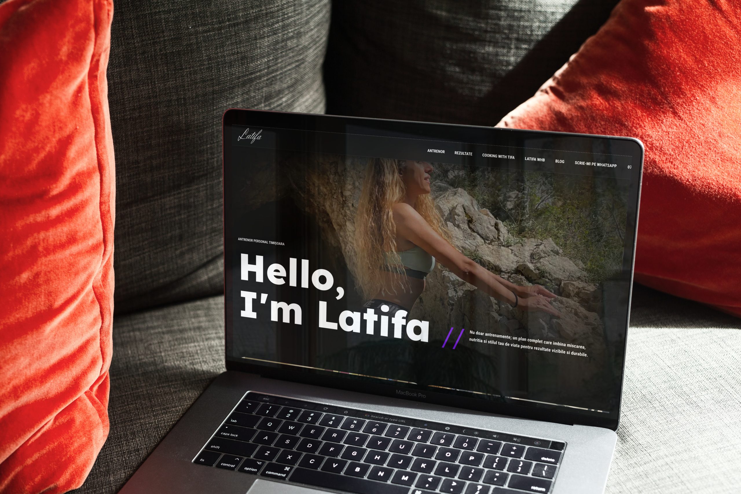 Latifa El Gamal - Web Design Timisoara