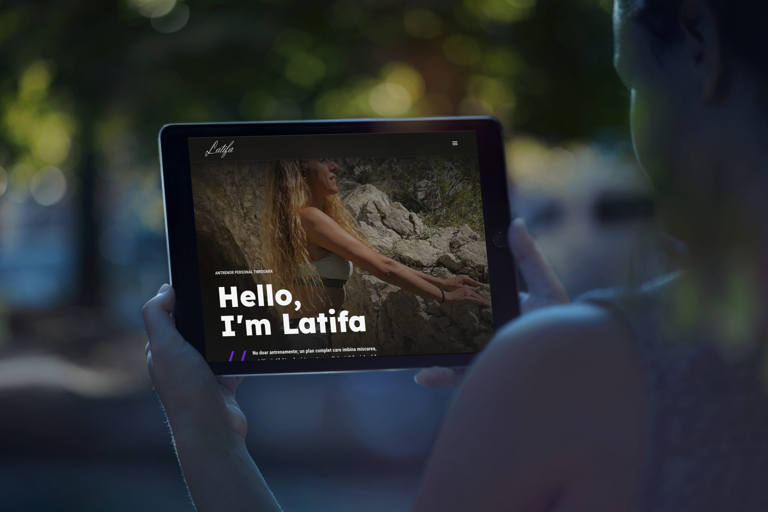 Latifa El Gamal - Web Design Timisoara