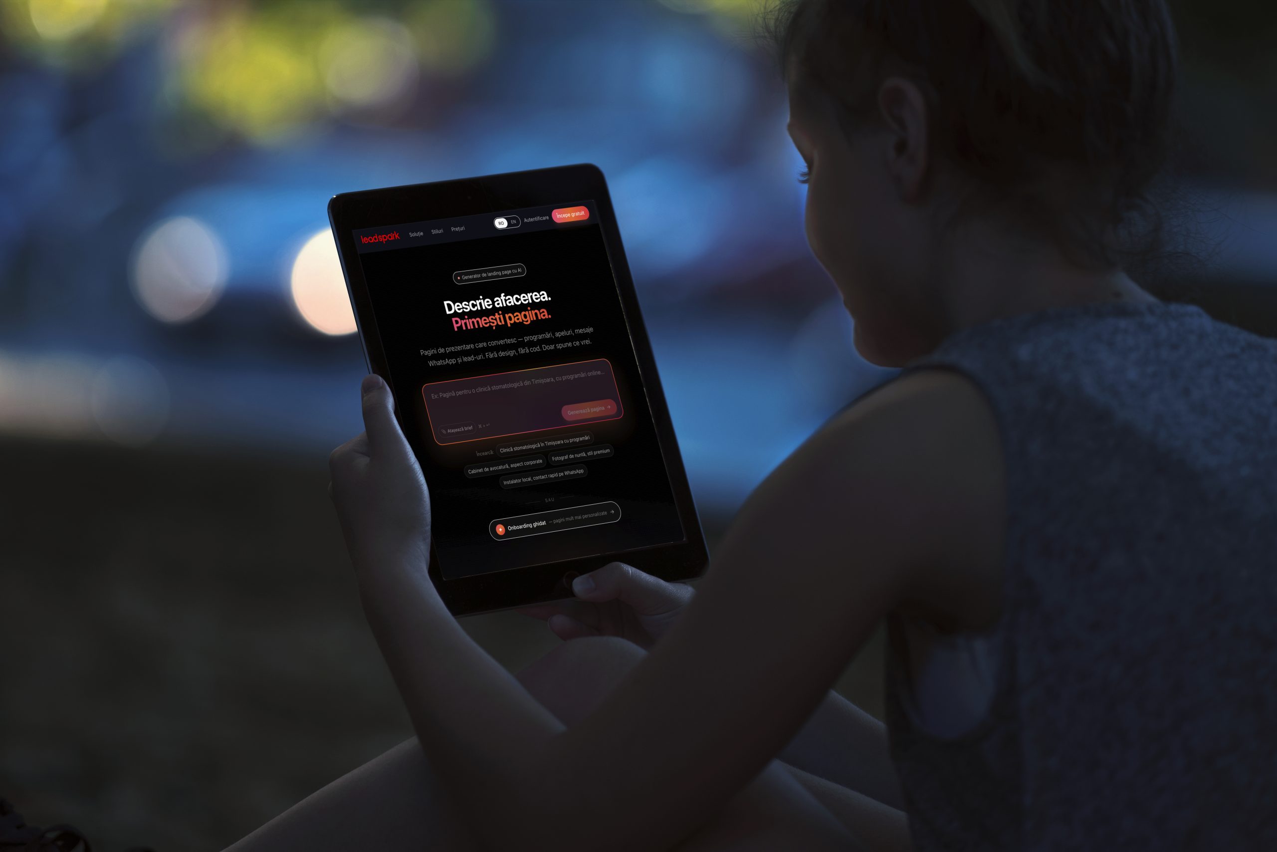 LeadSpark - Web Design Timisoara
